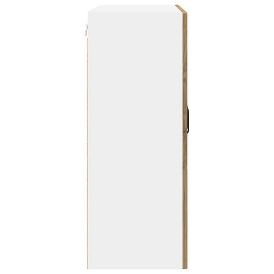 vidaXL Ντουλάπα Κουζίνας με ράφι με πόρτα Artisan Oak 80 x 31 x 80 εκ.