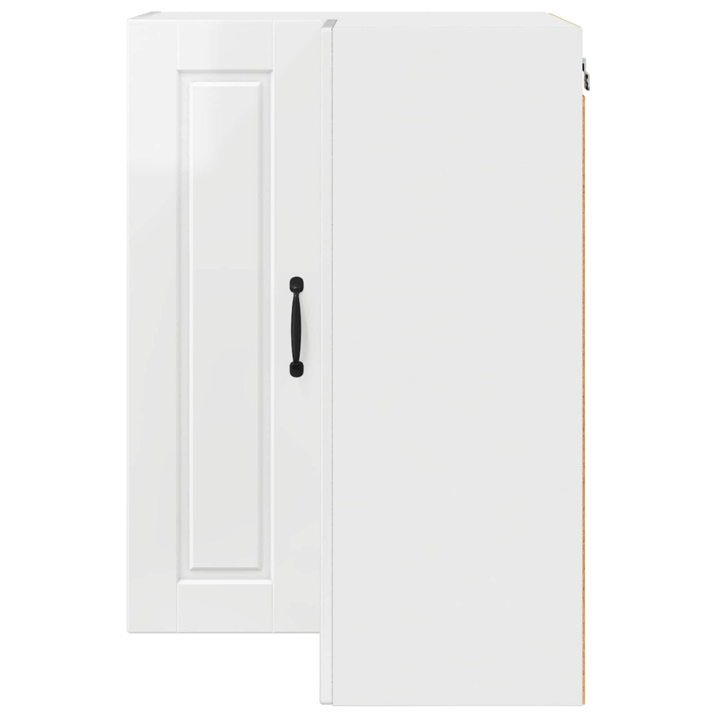 vidaXL Ντουλάπα Κουζίνας Υψηλής γυαλάδας λευκό 57 x 57 x 80 εκ.