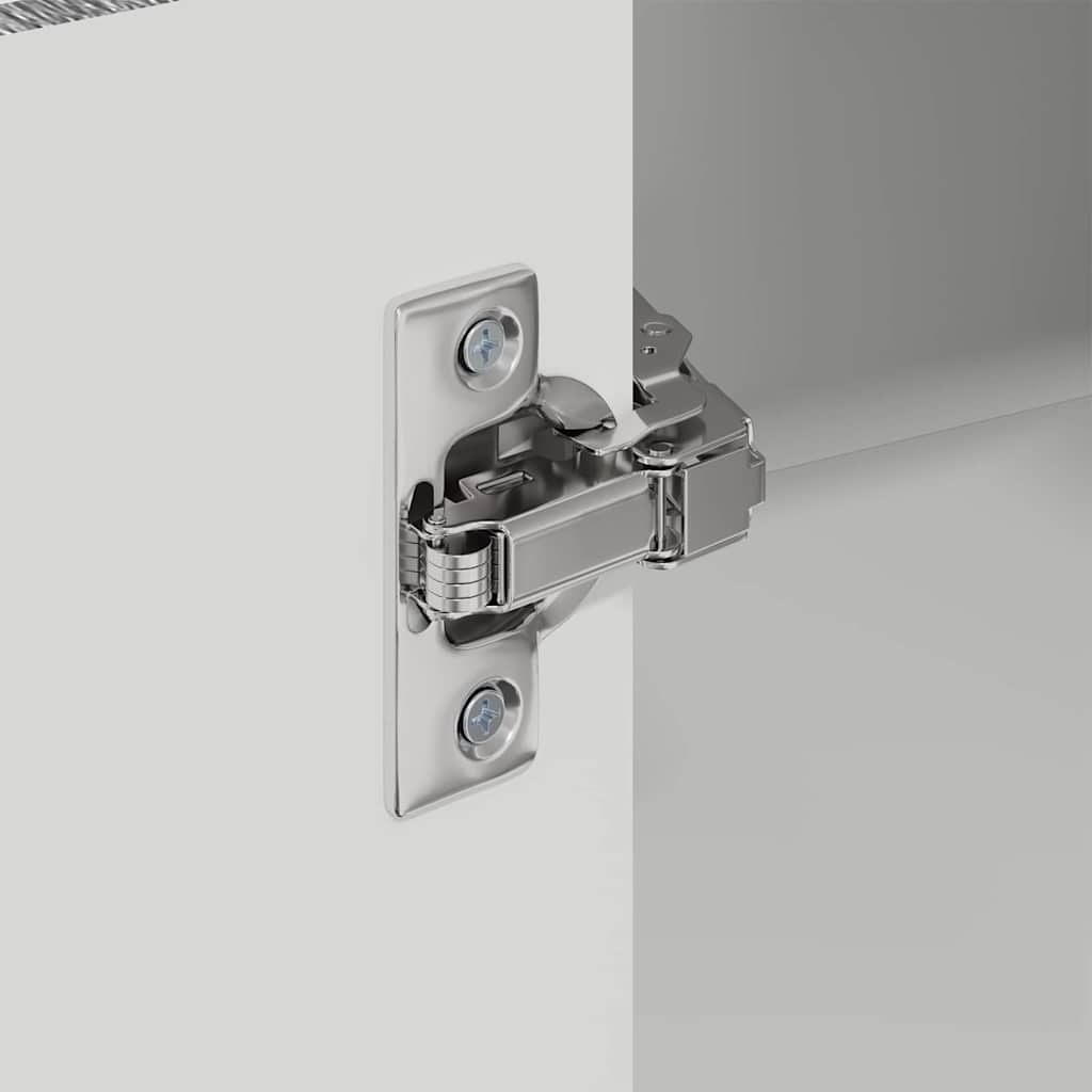 vidaXL Κρεμαστό ντουλάπι κουζίνας Γκρίζο Σονομα 57 x 57 x 80 εκ.