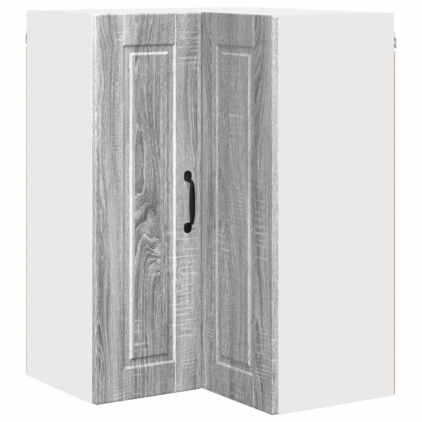 vidaXL Ντουλάπα Κουζίνας με ράφι Γκρίζο Σονομα 57 x 57 x 80 εκ.