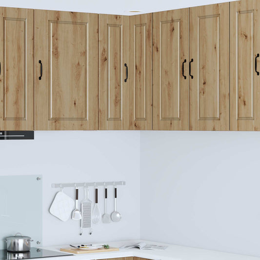 vidaXL Ντουλάπα Κουζίνας με ράφι με πόρτα Artisan Oak 57 x 57 x 80 εκ.