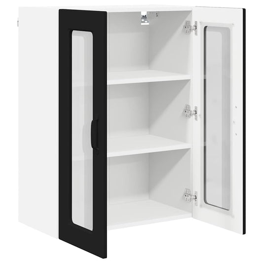 vidaXL Ντουλάπα Κουζίνας Μαύρο 60 x 31 x 80 εκ. Επεξεργασμένο ξύλο