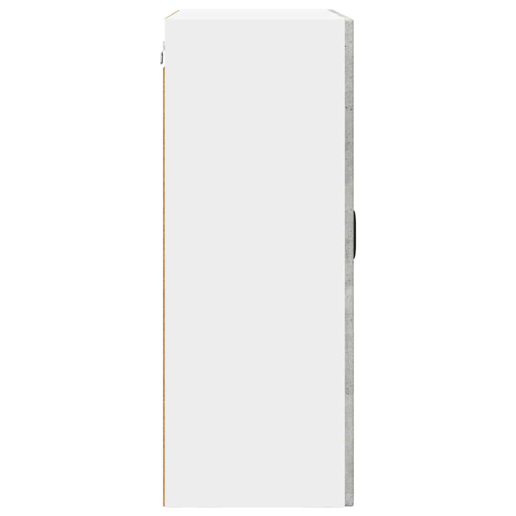 vidaXL Κρεμαστό ντουλάπι κουζίνας Σκυρόδεμα Γκρι 60 x 31 x 80 εκ.