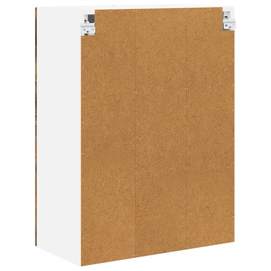 vidaXL Ντουλάπα Κουζίνας με ράφι Καπνιστό Δρύς 60 x 31 x 80 εκ.