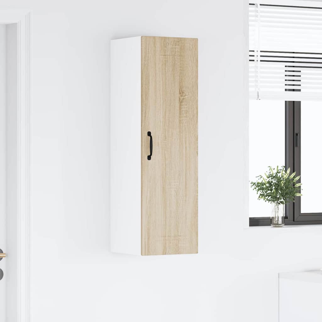 vidaXL Κρεμαστό ντουλάπι κουζίνας Δρύς Sonoma 30 x 31 x 100 εκ.