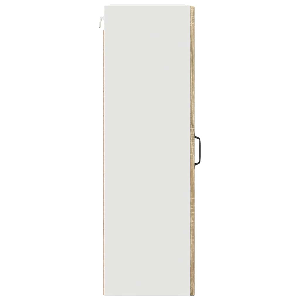 vidaXL Κρεμαστό ντουλάπι κουζίνας Δρύς Sonoma 30 x 31 x 100 εκ.