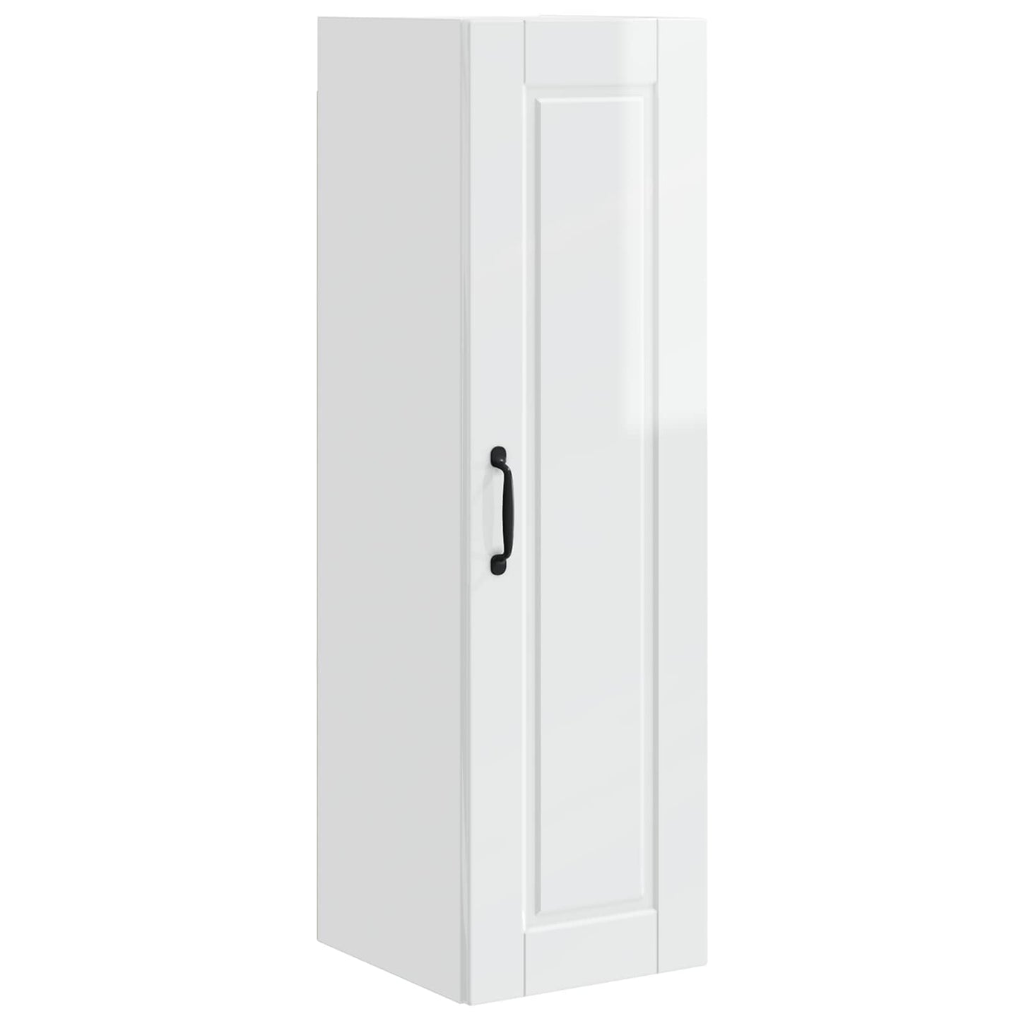 vidaXL Ντουλάπα Κουζίνας Υψηλής γυαλάδας λευκό 30 x 31 x 100 εκ.