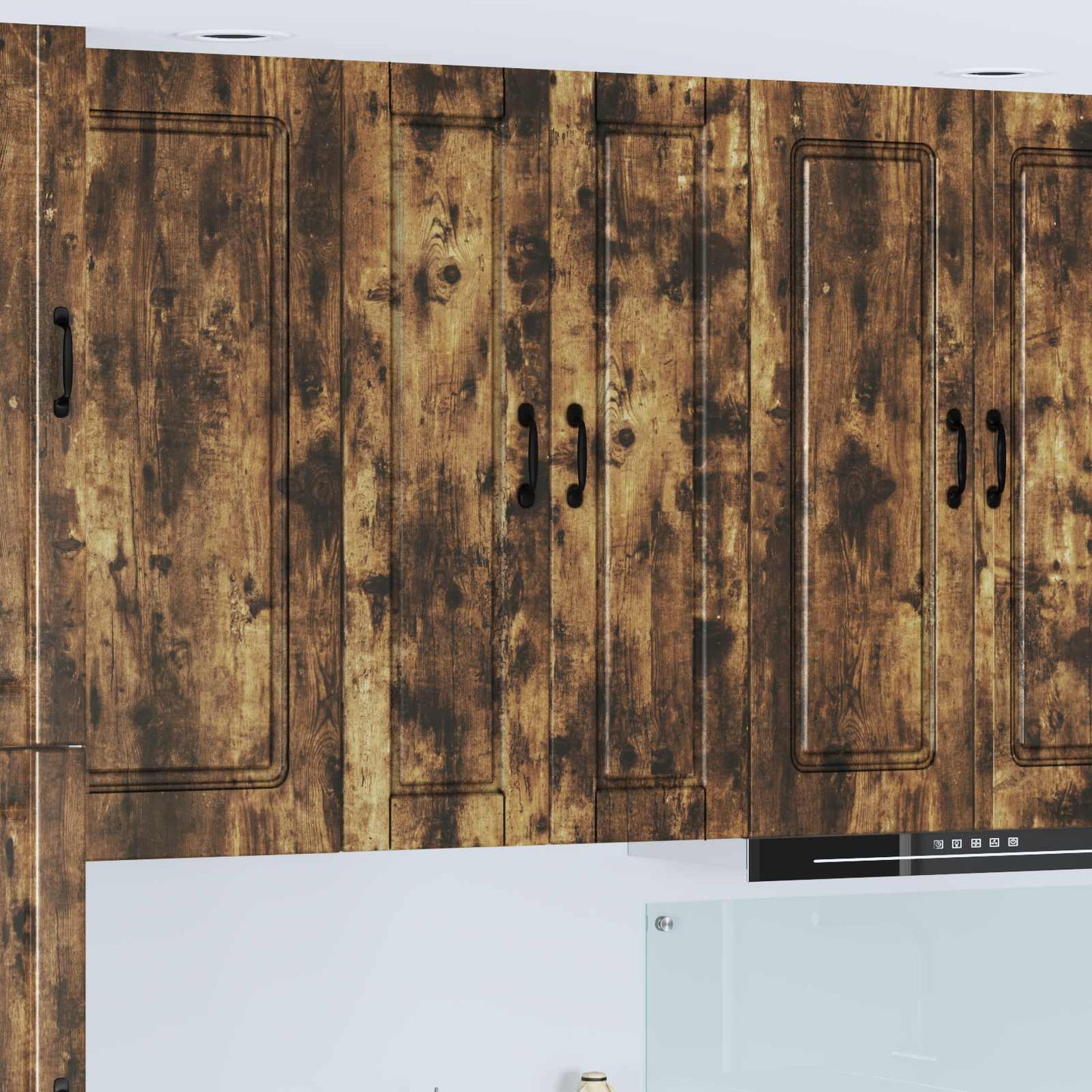 vidaXL Ντουλάπα Κουζίνας με ράφι Καπνιστό Δρύς 30 x 31 x 100 εκ.