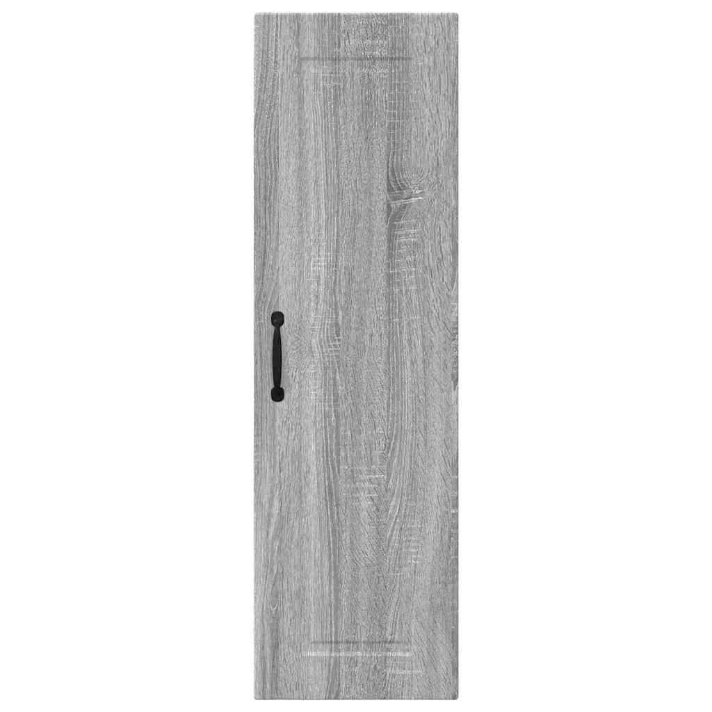 vidaXL Κρεμαστό ντουλάπι κουζίνας Γκρίζο Σονομα 30 x 31 x 100 εκ.