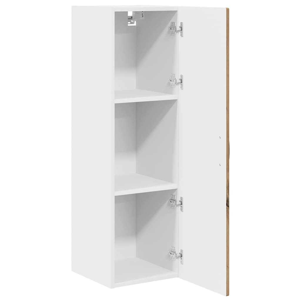 vidaXL Κρεμαστό ντουλάπι κουζίνας Artisan Oak 30 x 31 x 100 εκ.