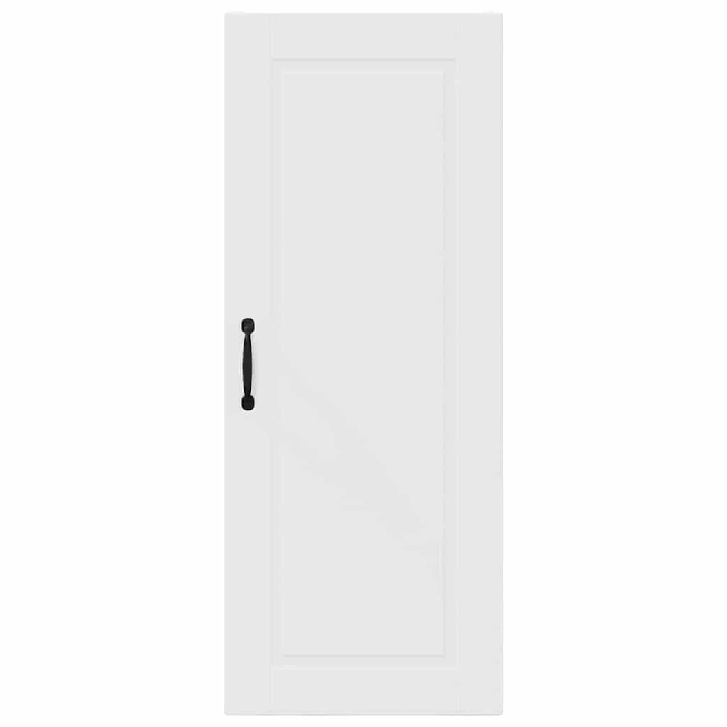 vidaXL Κρεμαστό ντουλάπι κουζίνας με ράφι Λευκό 40 x 31 x 100 εκ.