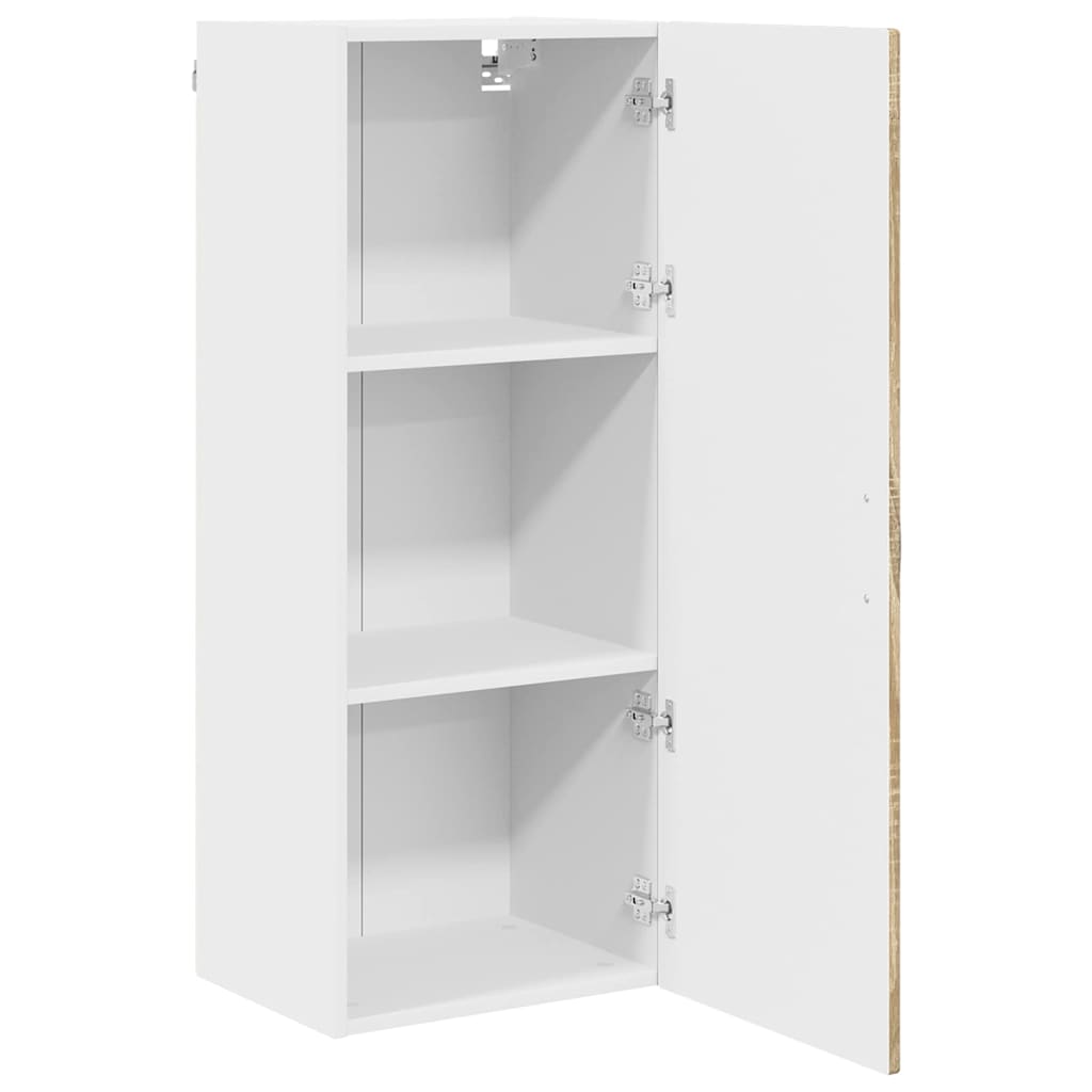 vidaXL Κρεμαστό ντουλάπι κουζίνας Δρύς Sonoma 40 x 31 x 100 εκ.