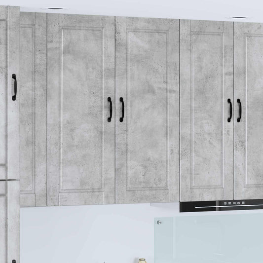 vidaXL Ντουλάπα Κουζίνας με ράφι Σκυρόδεμα Γκρι 40 x 31 x 100 εκ.