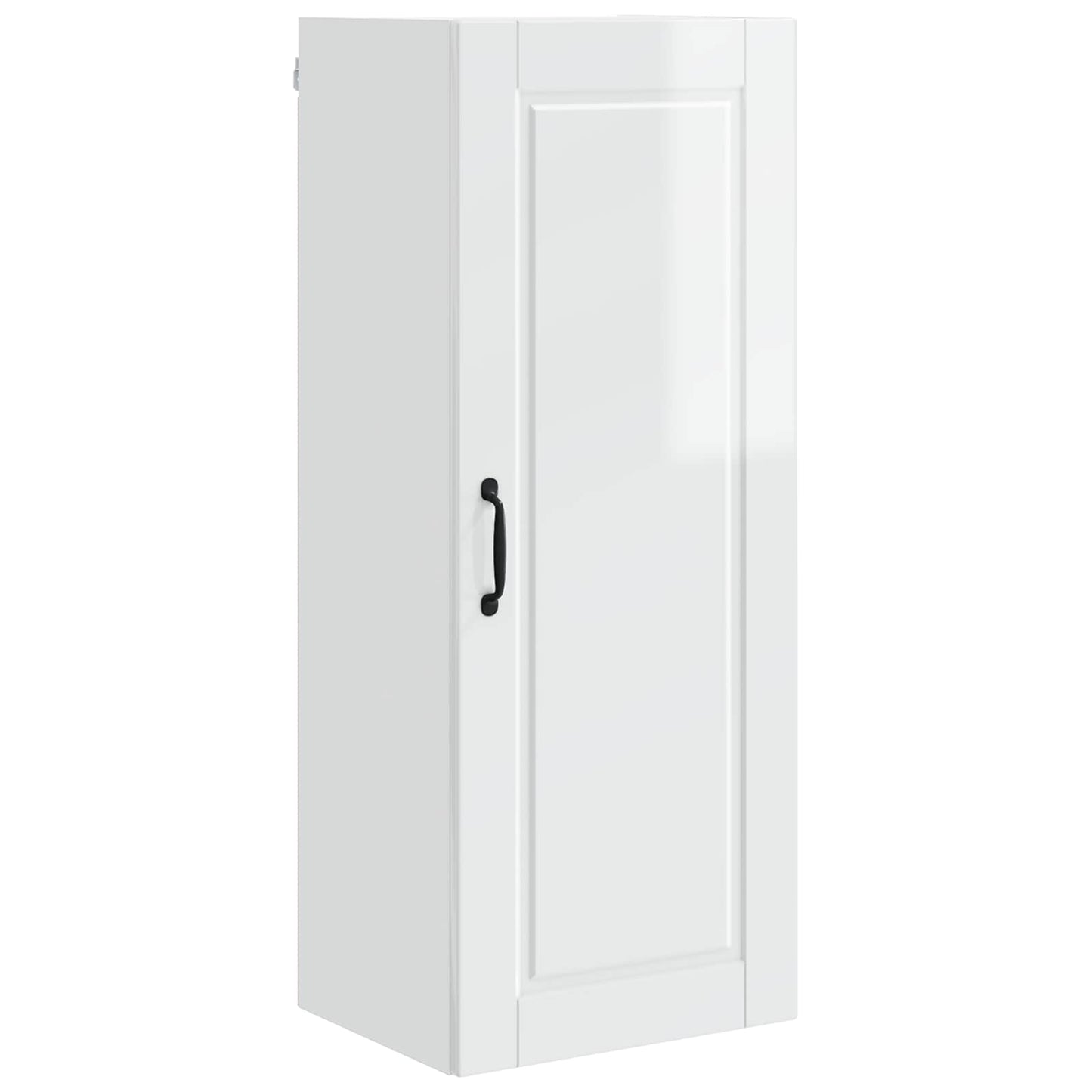 vidaXL Ντουλάπα Κουζίνας Υψηλής γυαλάδας λευκό 40 x 31 x 100 εκ.