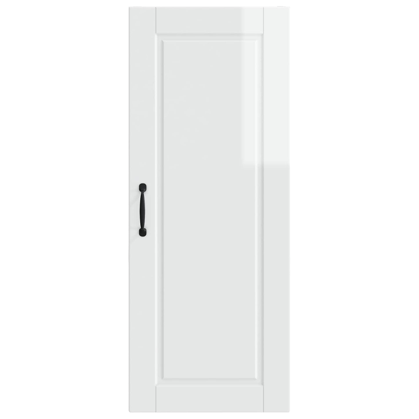 vidaXL Ντουλάπα Κουζίνας Υψηλής γυαλάδας λευκό 40 x 31 x 100 εκ.