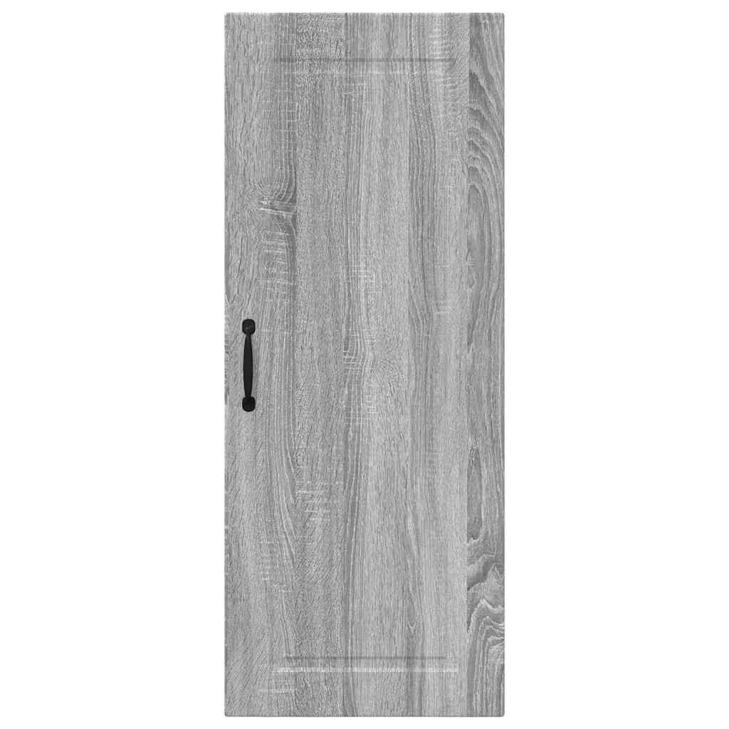 vidaXL Κρεμαστό ντουλάπι κουζίνας Γκρίζο Σονομα 40 x 31 x 100 εκ.