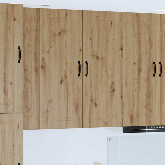 vidaXL Κρεμαστό ντουλάπι κουζίνας Artisan Oak 40 x 31 x 100 εκ.