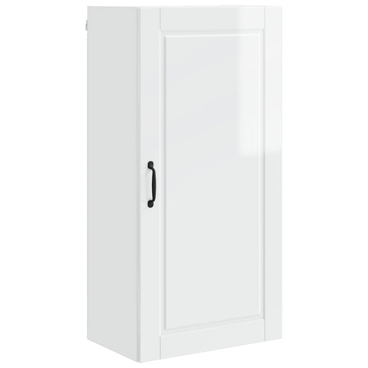 vidaXL Ντουλάπα Κουζίνας Υψηλής γυαλάδας λευκό 50 x 31 x 100 εκ.