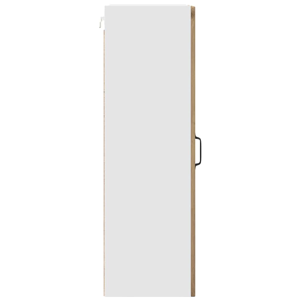 vidaXL Κρεμαστό ντουλάπι κουζίνας Artisan Oak 50 x 31 x 100 εκ.