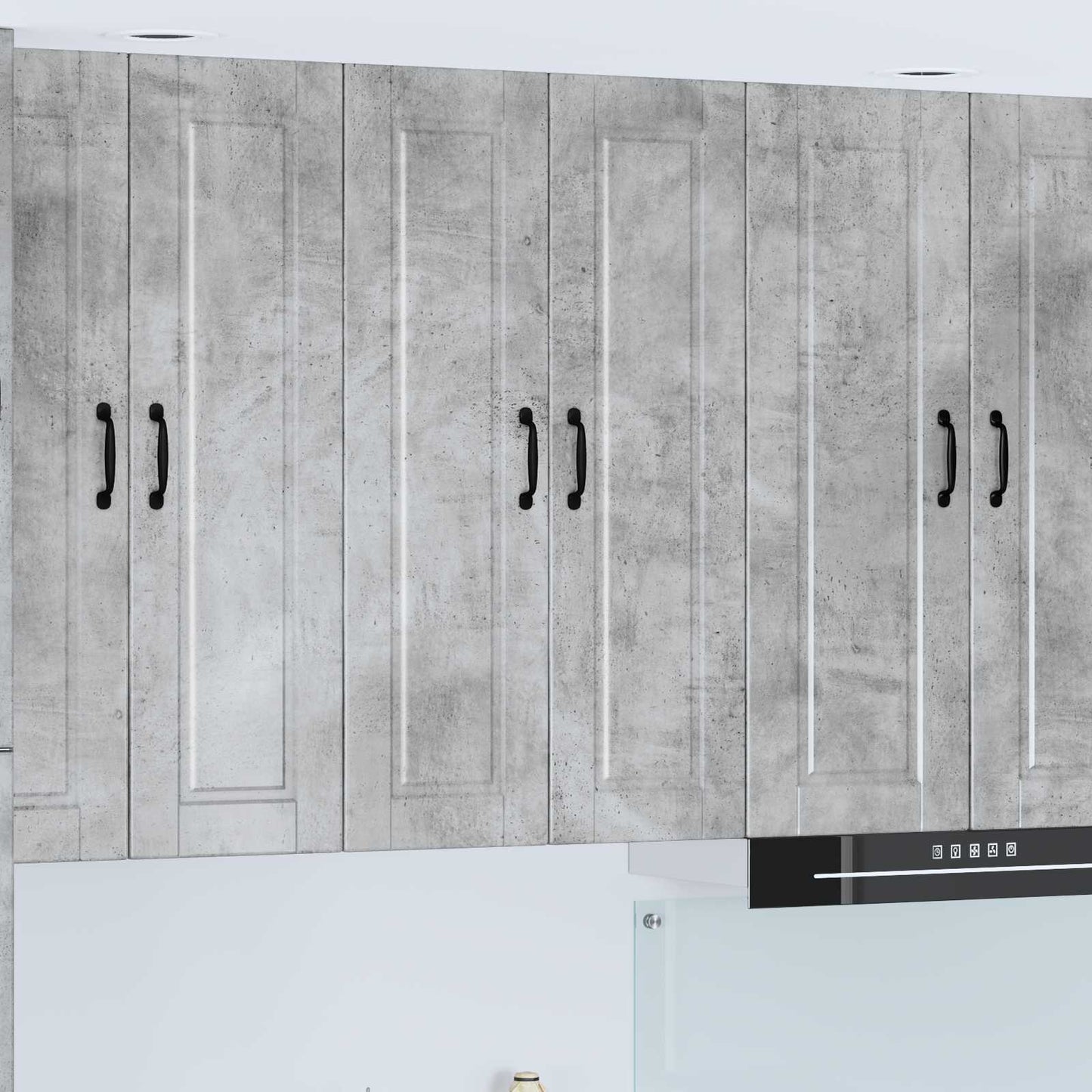 vidaXL Ντουλάπα Κουζίνας με ράφι Σκυρόδεμα Γκρι 60 x 31 x 100 εκ.