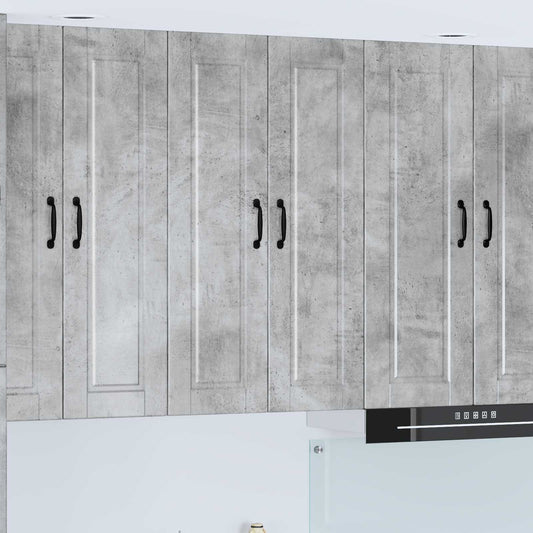 vidaXL Ντουλάπα Κουζίνας με ράφι Σκυρόδεμα Γκρι 60 x 31 x 100 εκ.