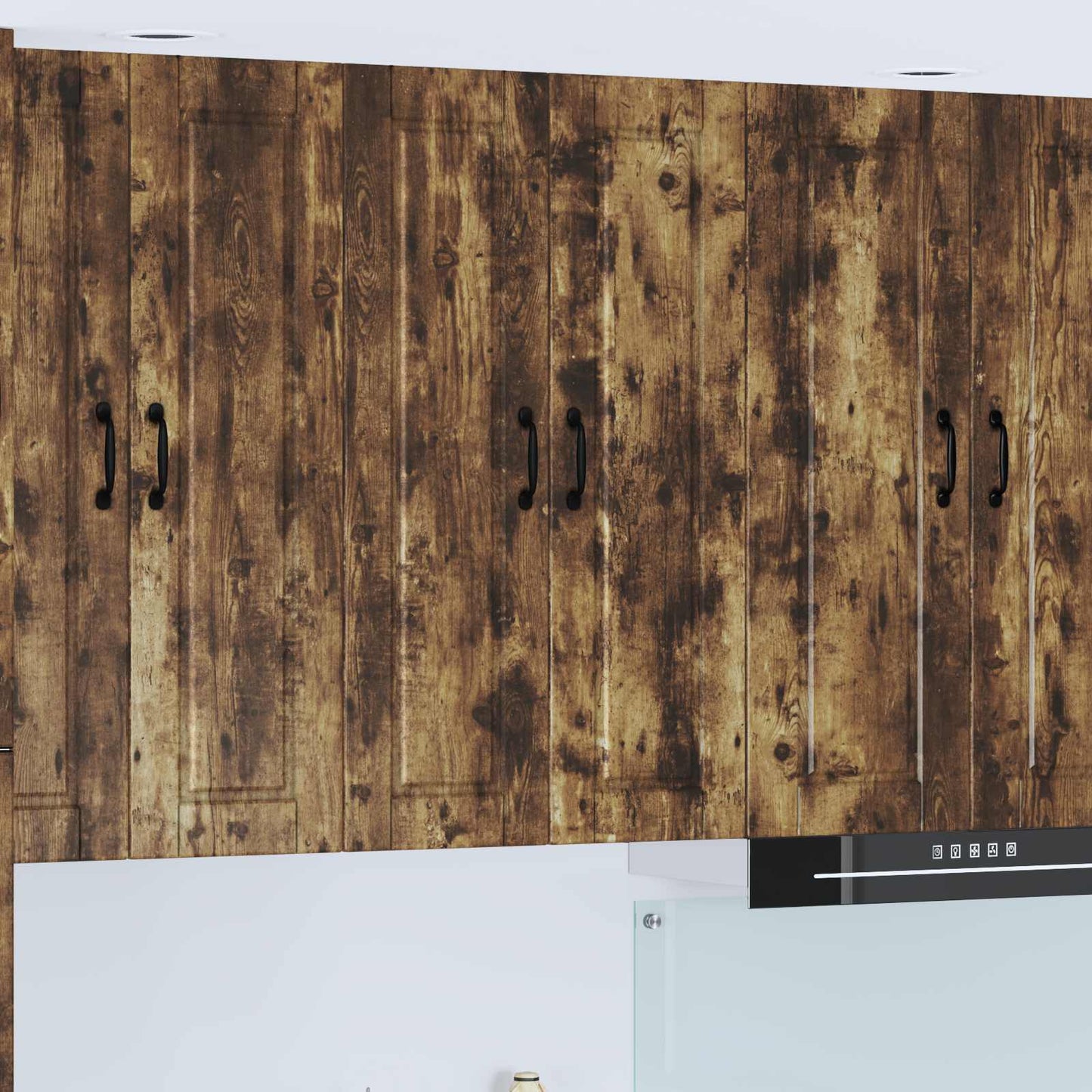 vidaXL Ντουλάπα Κουζίνας με ράφι Καπνιστό Δρύς 60 x 31 x 100 εκ.