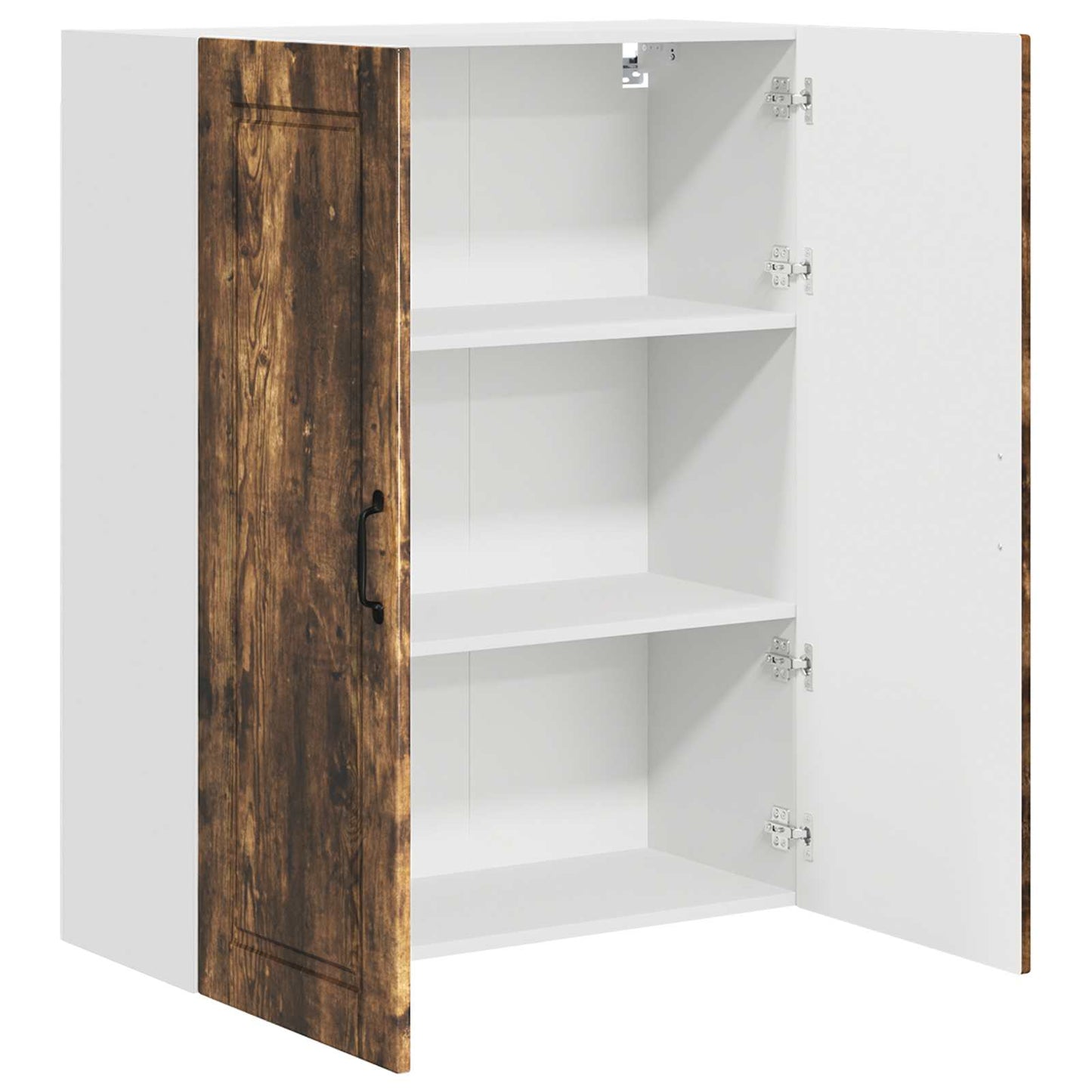 vidaXL Ντουλάπα Κουζίνας με ράφι Καπνιστό Δρύς 80 x 31 x 100 εκ.