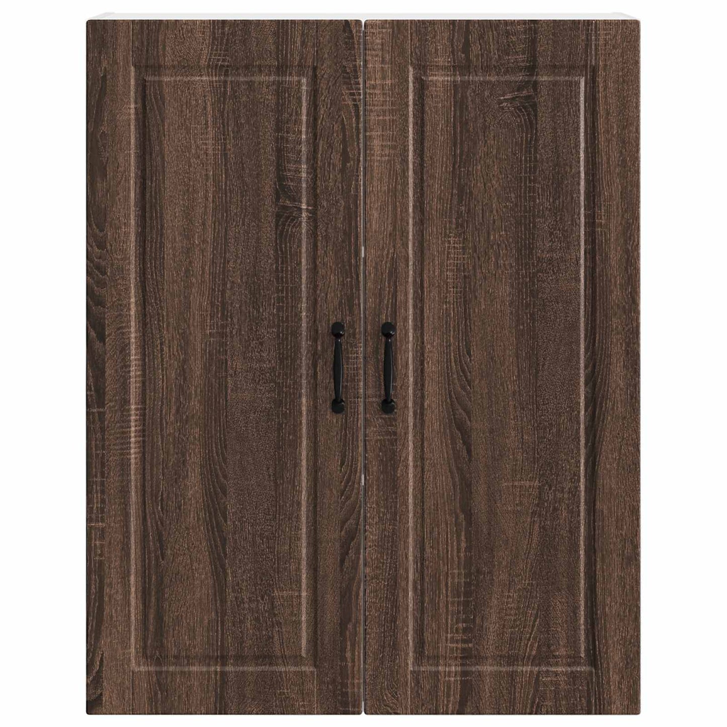 vidaXL Ντουλάπα Κουζίνας με ράφι Επιτοίχιο Καφέ δρυς 80 x 31 x 100 εκ.