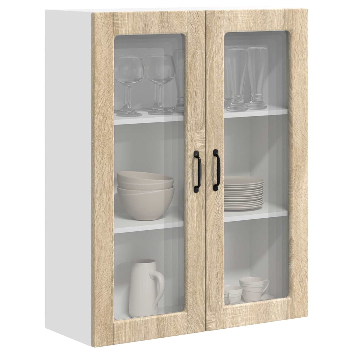 vidaXL Ντουλάπα Κουζίνας με ράφι Δρύς Sonoma 80 x 31 x 100 εκ.