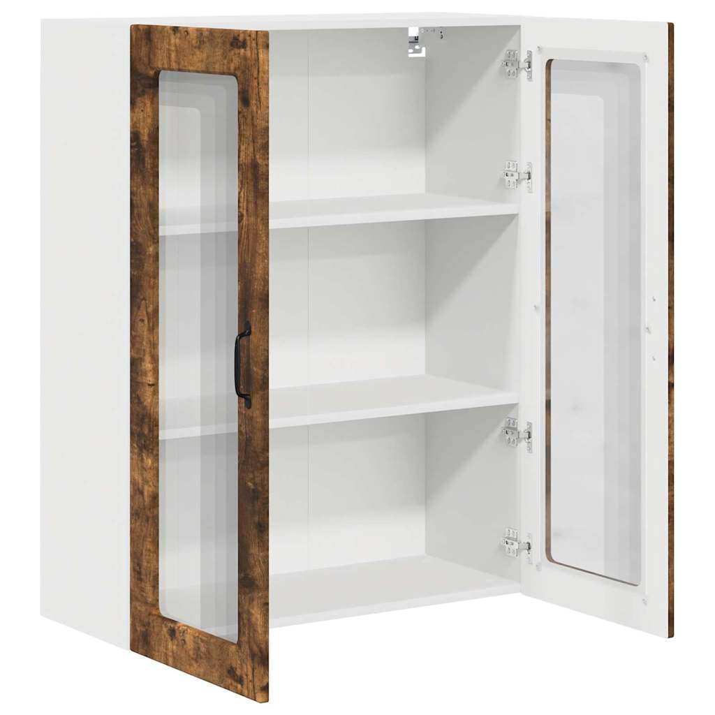 vidaXL Ντουλάπα Κουζίνας με ράφι Καπνιστό Δρύς 80 x 31 x 100 εκ.