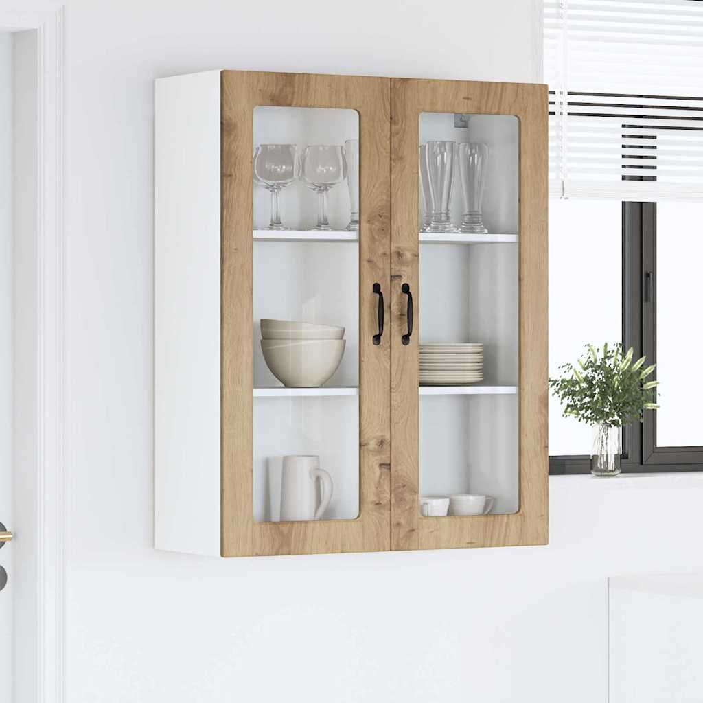 vidaXL Ντουλάπα Κουζίνας με ράφι Artisan Oak 80 x 31 x 100 εκ.