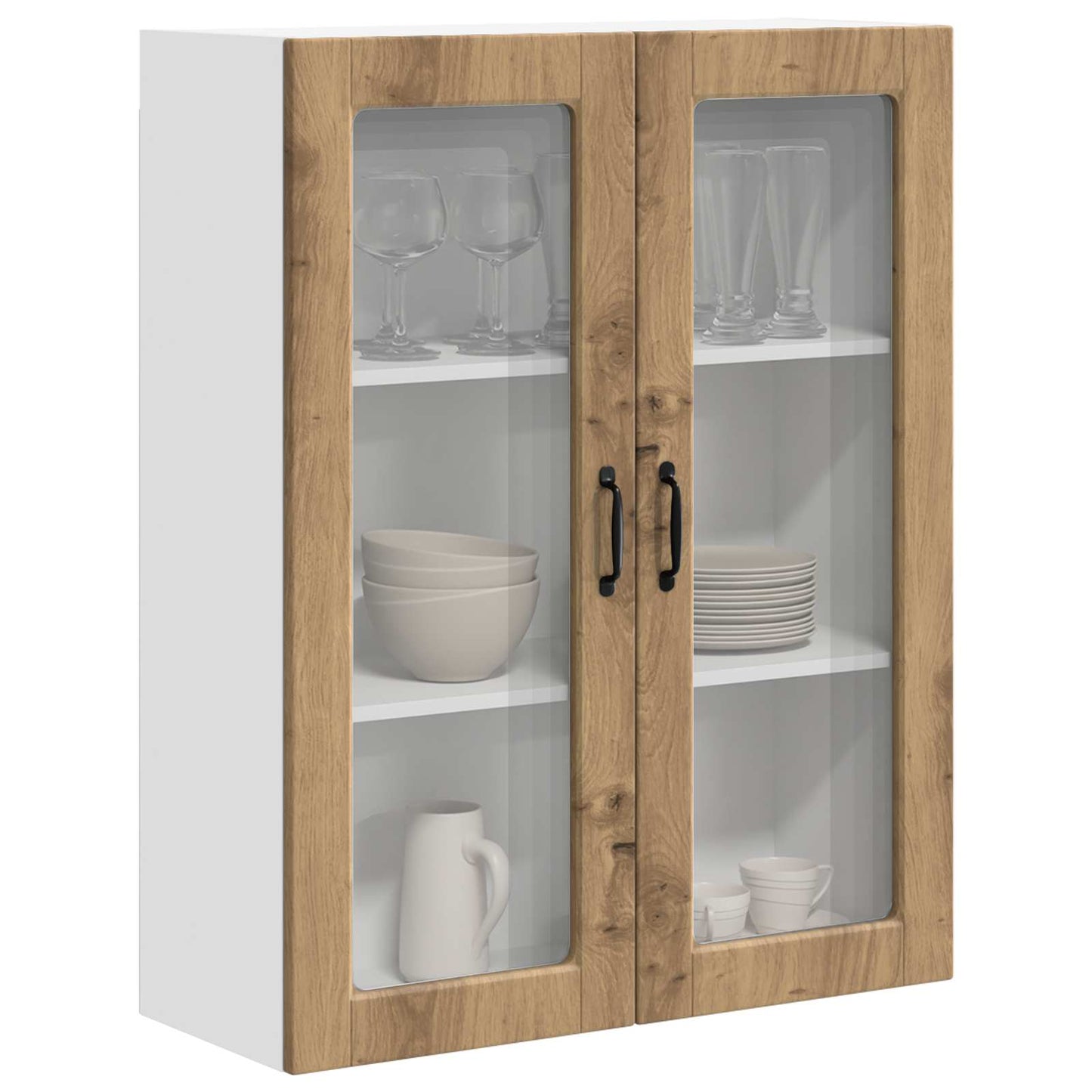 vidaXL Ντουλάπα Κουζίνας με ράφι Artisan Oak 80 x 31 x 100 εκ.