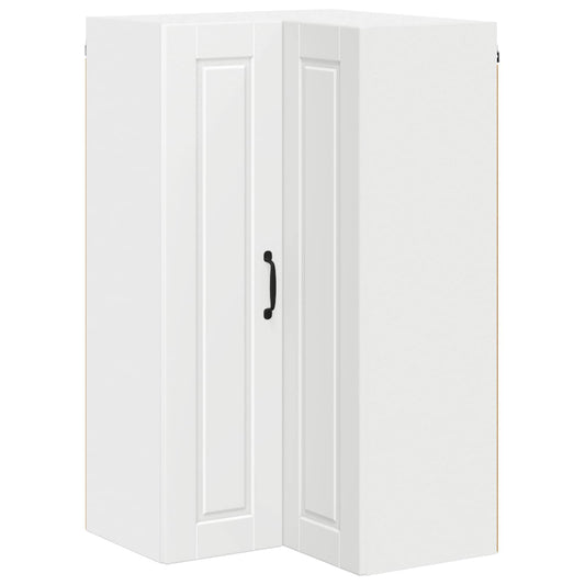vidaXL Ντουλάπα Κουζίνας Λευκό 57 x 57 x 100 εκ. Επεξεργασμένο ξύλο