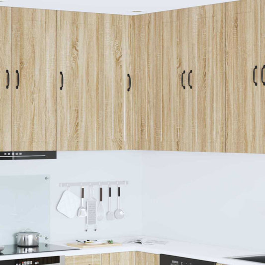 vidaXL Κρεμαστό ντουλάπι κουζίνας Δρύς Sonoma 57 x 57 x 100 εκ.