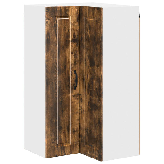 vidaXL Ντουλάπα Κουζίνας με ράφι Καπνιστό Δρύς 57 x 57 x 100 εκ.