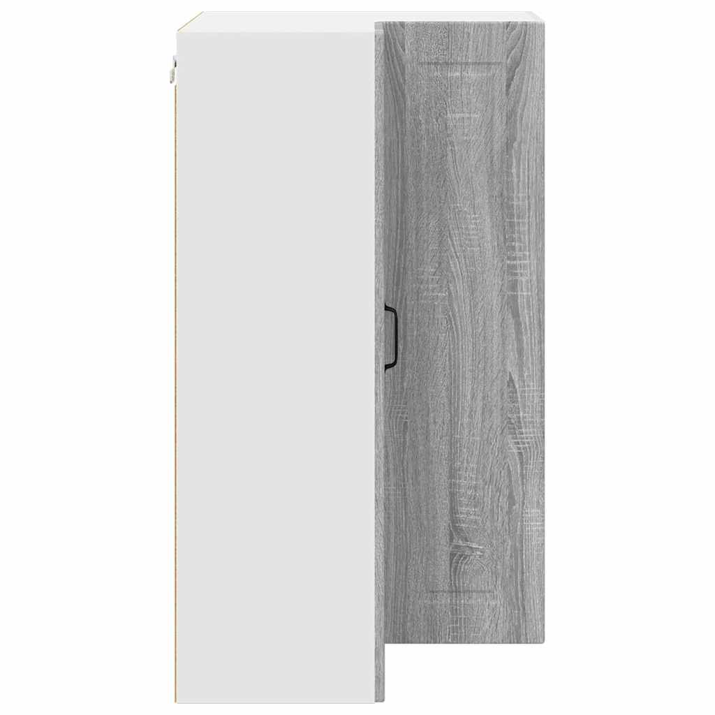 vidaXL Κρεμαστό ντουλάπι κουζίνας Γκρίζο Σονομα 57 x 57 x 100 εκ.