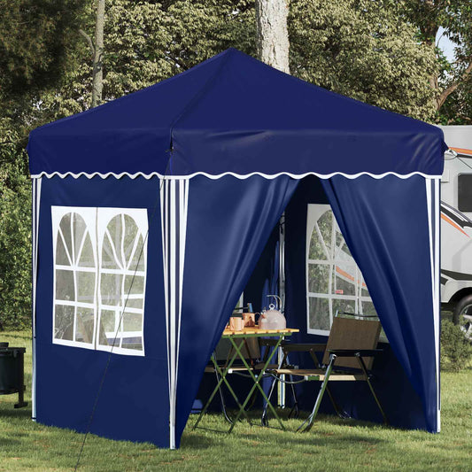 vidaXL Αυτοσχέδιο Μόρφωση Μπλε 195 x 195 x 245 εκ. Ύφασμα Όξφορντ