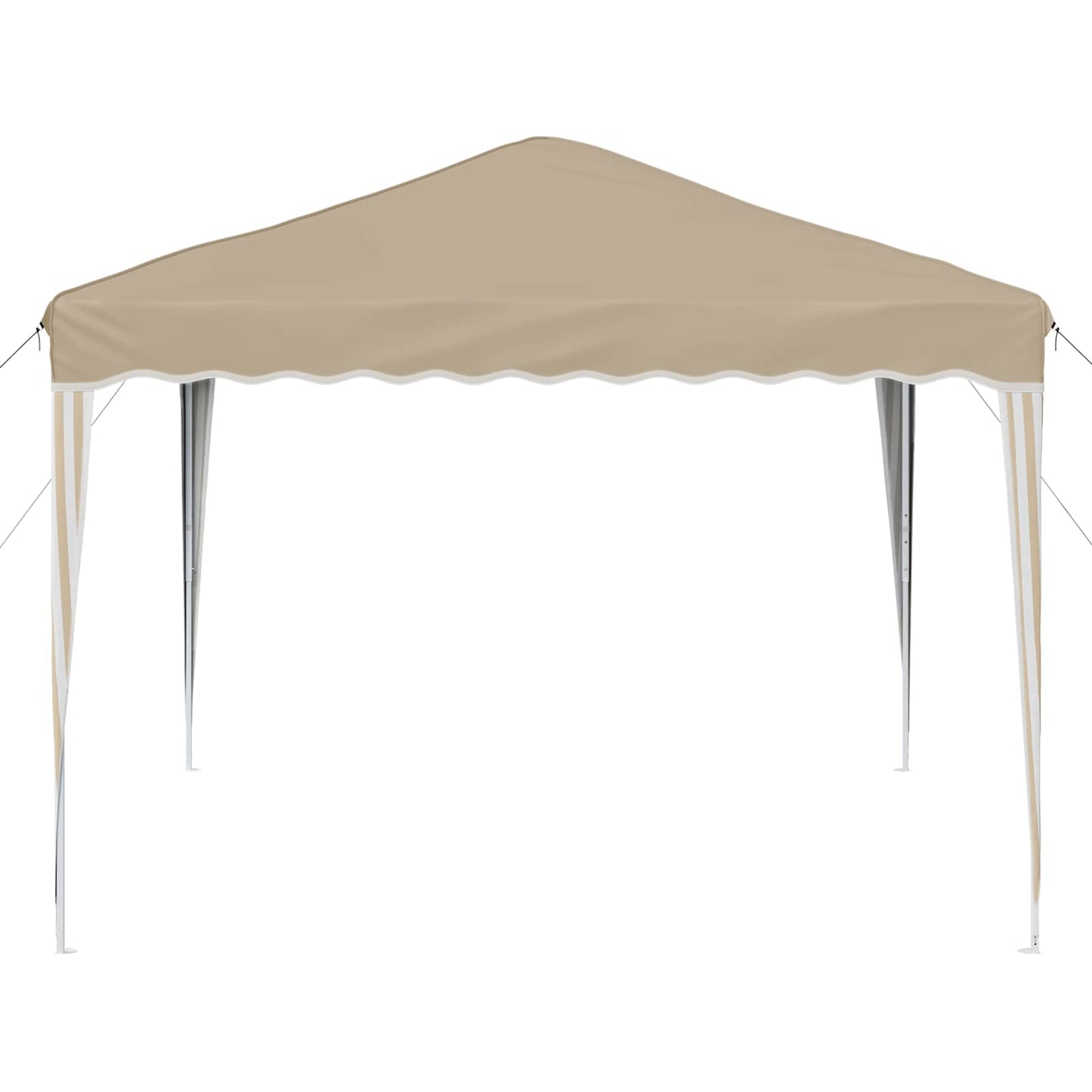 vidaXL Αυτοσχέδιο Μόρφωση Κρεμ 288 x 288 x 245 εκ Ύφασμα Όξφορντ