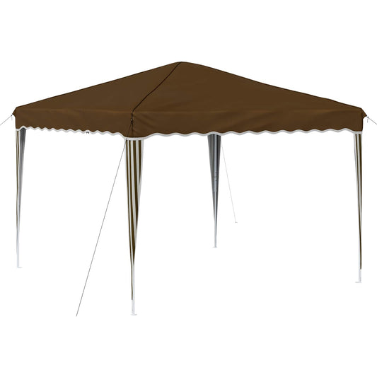 vidaXL Αυτοσχέδιο Μόρφωση 288 x 288 x 245 εκ Taupe Ύφασμα Όξφορντ