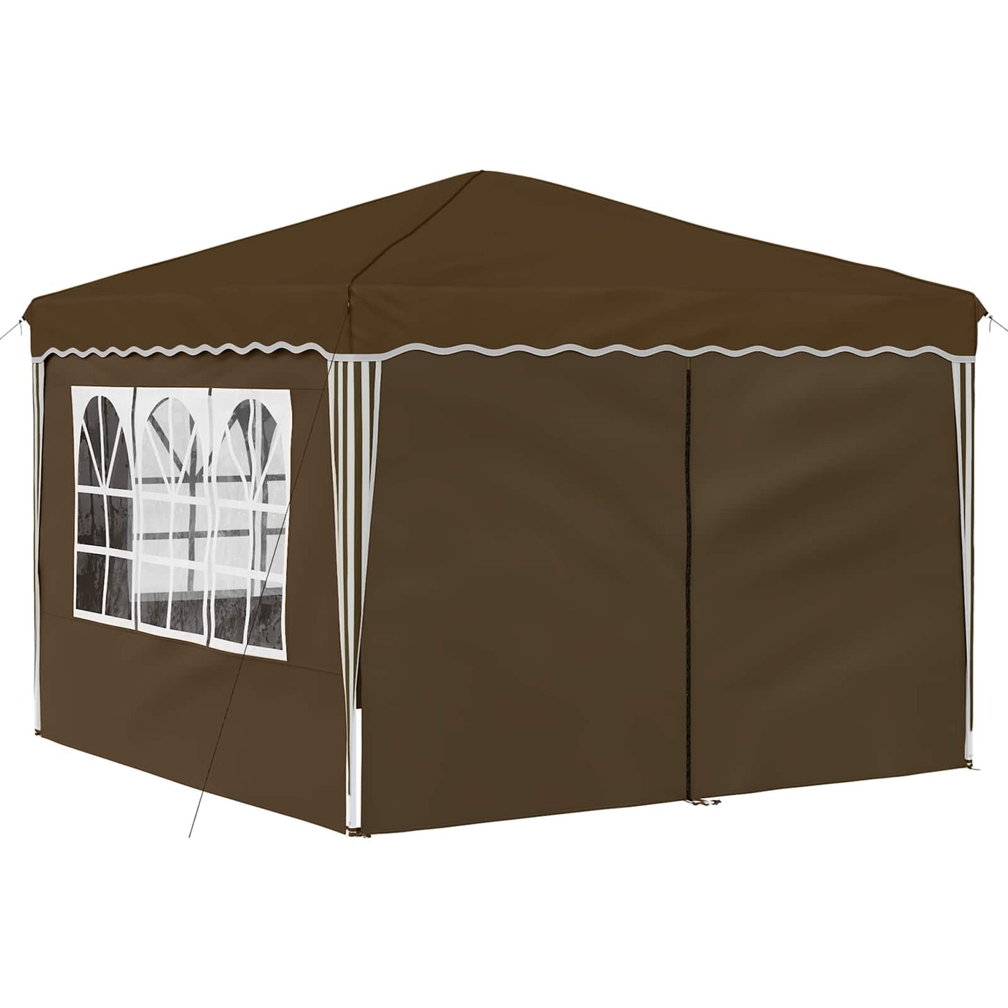 vidaXL Αυτοσχέδιο Μόρφωση Taupe 288 x 288 x 245 εκ Ύφασμα Όξφορντ