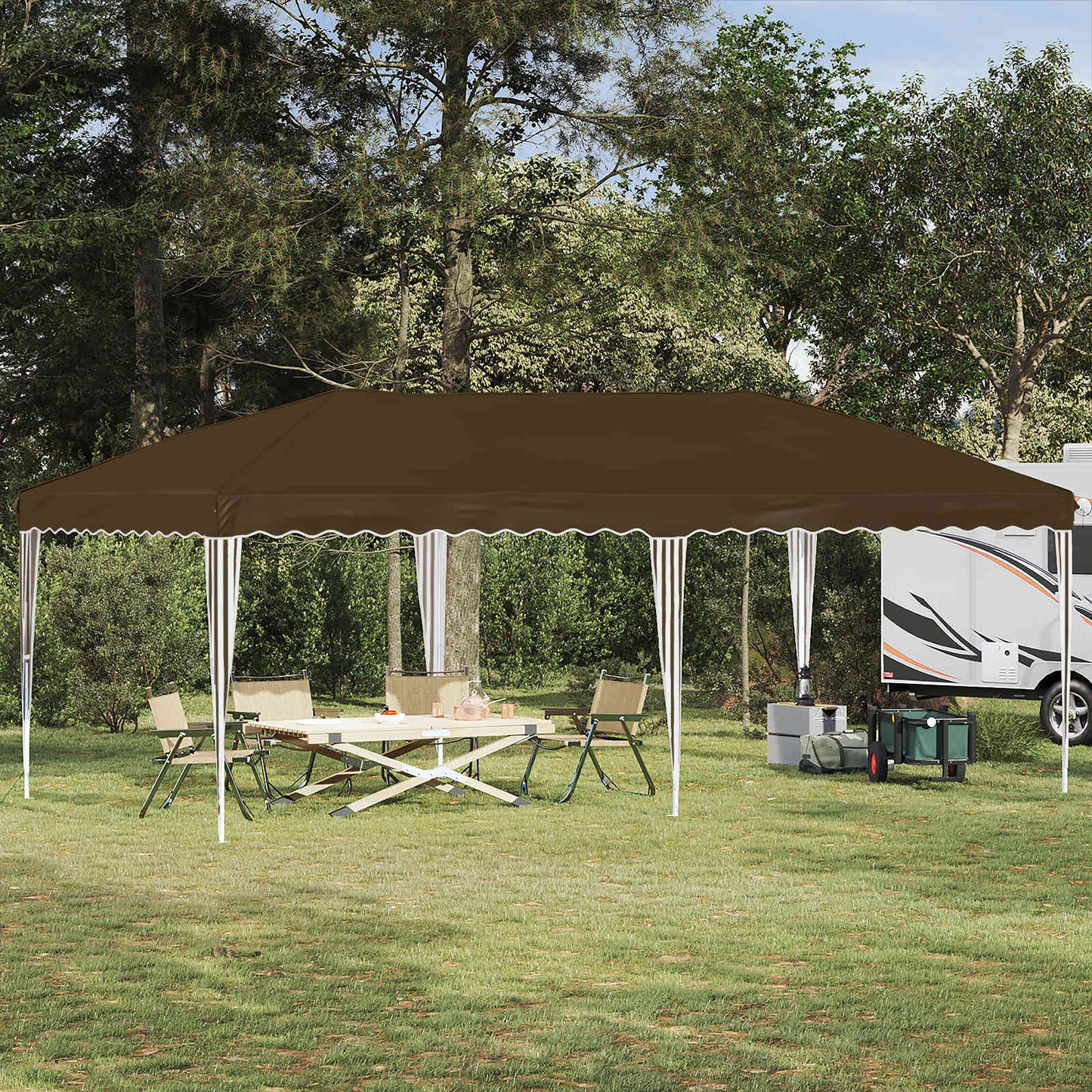 vidaXL Αυτοσχέδιο Μόρφωση 575 x 290 x 245 εκ Taupe