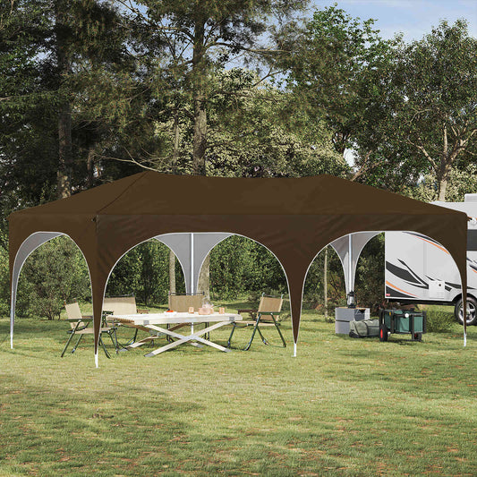 vidaXL Αυτοσχέδιο Μόρφωση Taupe 575 x 288 x 245 εκ Ύφασμα Όξφορντ