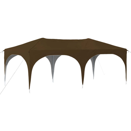 vidaXL Αυτοσχέδιο Μόρφωση Taupe 575 x 288 x 245 εκ Ύφασμα Όξφορντ