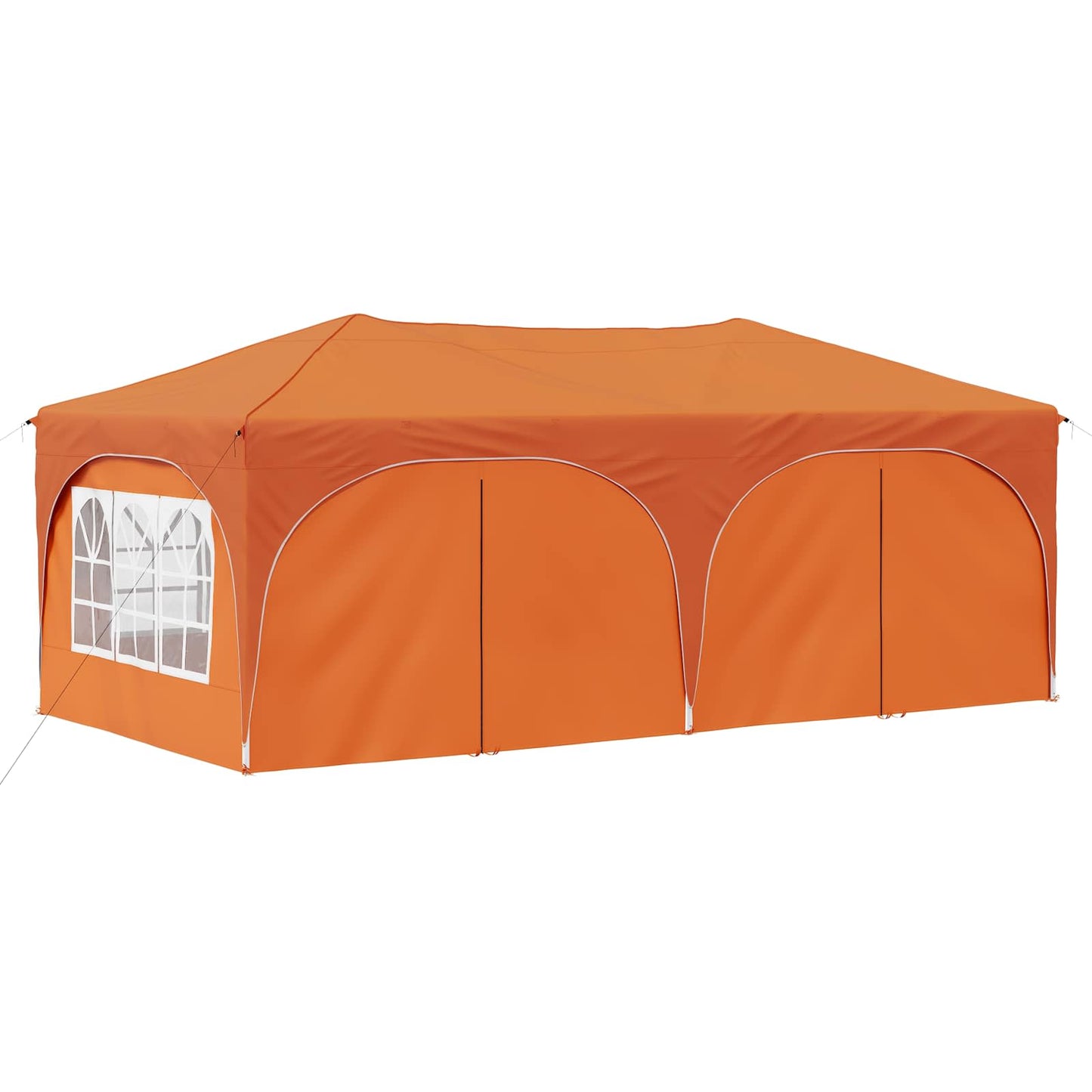 vidaXL Αυτοσχέδιο Μόρφωση Πορτοκαλί 575 x 288 x 245 εκ Ύφασμα Όξφορντ