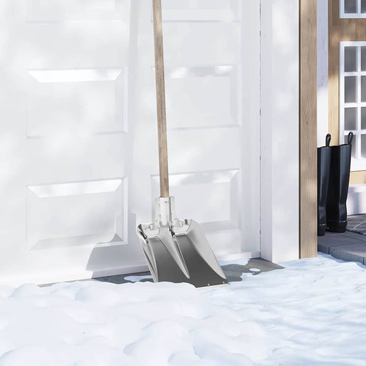 vidaXL Κεφάλι Φτυαριού 4 pcs Ασημί 43 x 32,5 εκ Αλουμίνιο