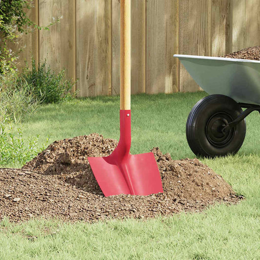 vidaXL Κεφάλι Φτυαριού 4 pcs Κόκκινο 39,5 x 27,5 εκ.