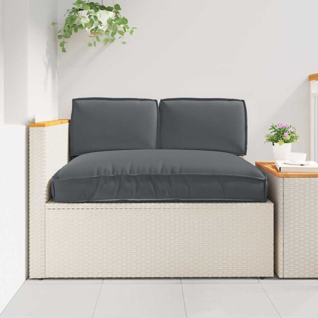 vidaXL Σετ μαξιλαριών 3 pcs Ανθρακί Ύφασμα Όξφορντ