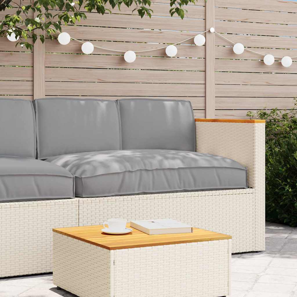vidaXL Σετ μαξιλαριών 3 pcs Γκρι Ύφασμα Όξφορντ