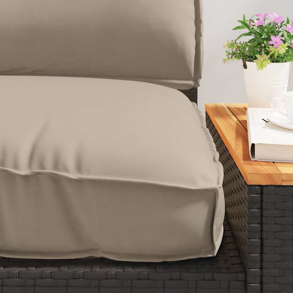 vidaXL Σετ Μαξιλαριών Πάγου 3 pcs Taupe 120 x 80 x 12 cm Ύφασμα Oxford