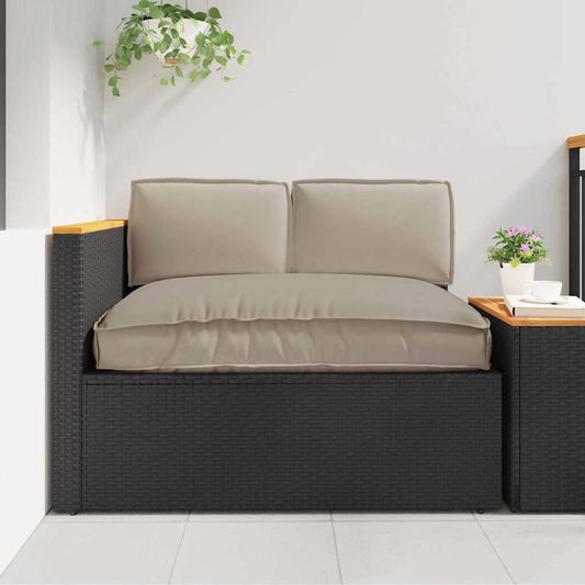 vidaXL Σετ Μαξιλαριών Πάγου 3 pcs Taupe 120 x 80 x 12 cm Ύφασμα Oxford